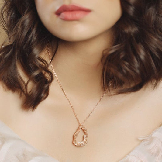 Victoria Necklace - Rose Gold