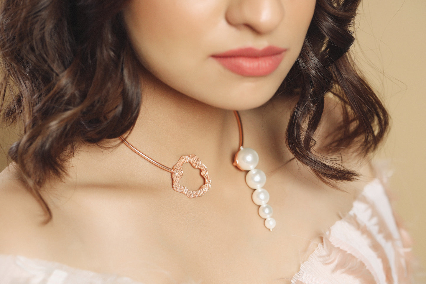 Audrey Choker - Rose Gold