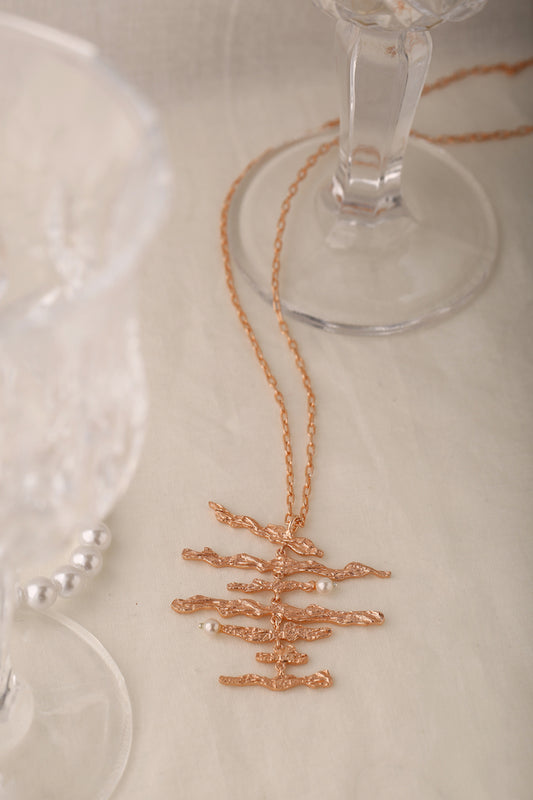 Marianne Necklace - Rose Gold
