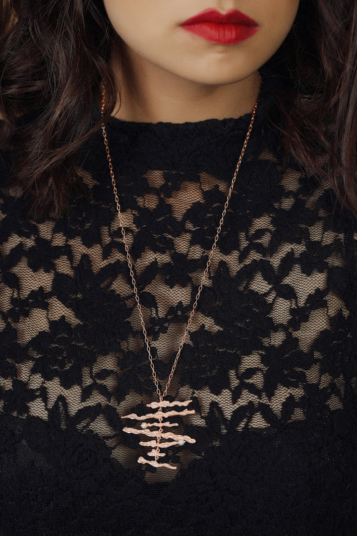 Marianne Necklace - Rose Gold