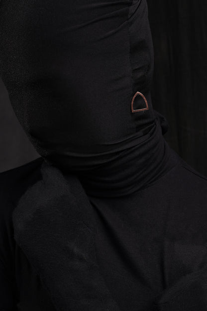 Armour Earrings - Rose Gold