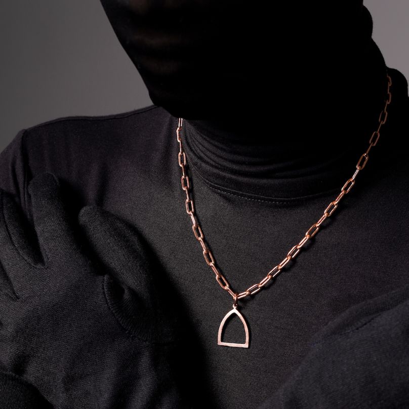 Armour Necklace - Rose Gold