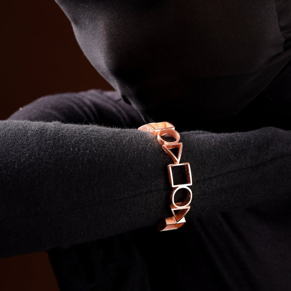 Ludic Cuff - Rose Gold