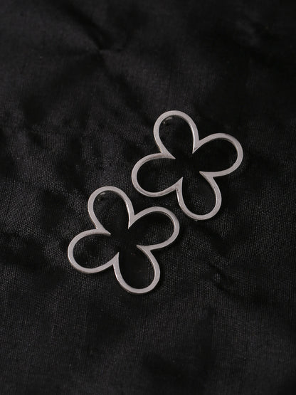 Bud Earrings - Silver