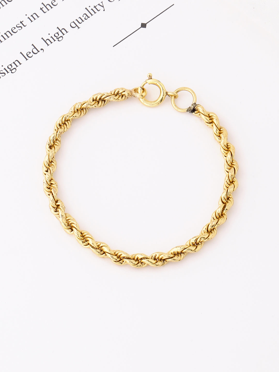 Rope Chain Bracelet