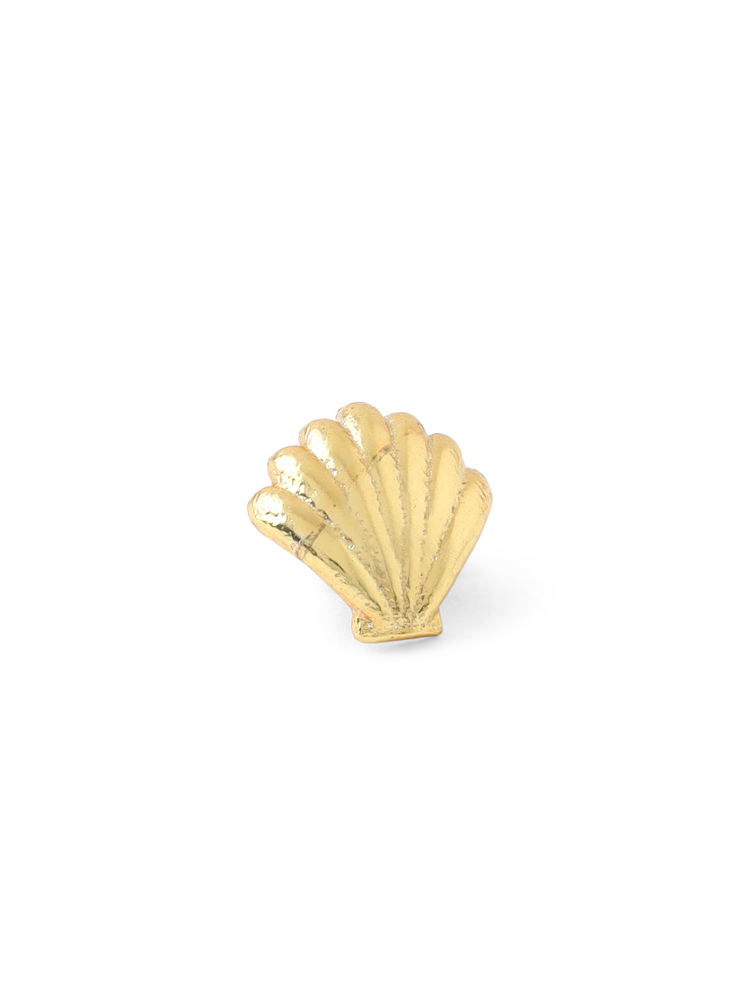 Shell Watch Pin - Golden